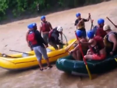 An American man is killed in a rafting accident in Slovenia, and two others are injured